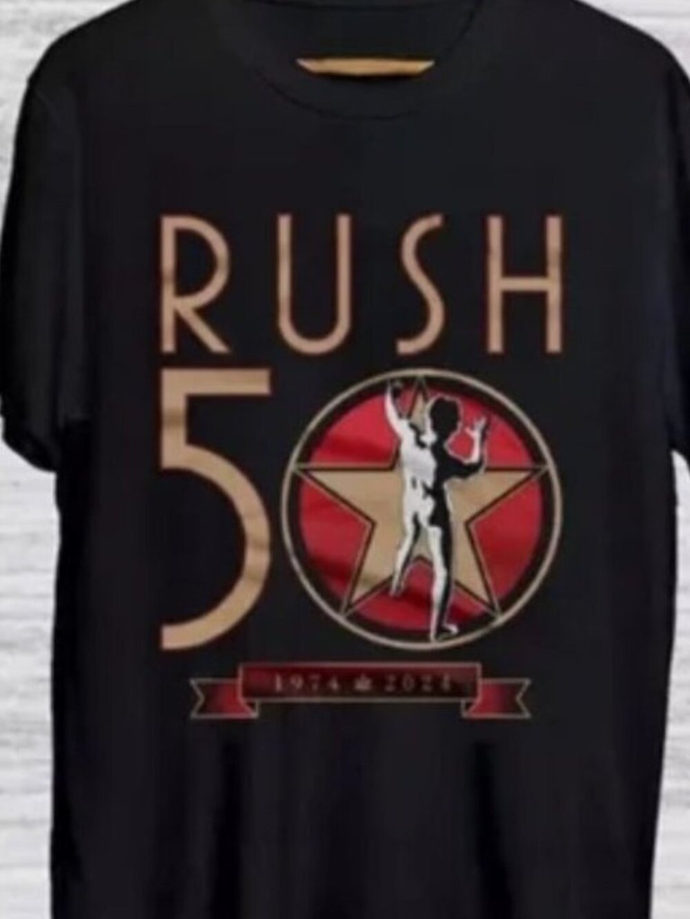 Rush R50 Tour 2026 T-Shirt Rush Band Concert Tee Rock Music Unisex T Shirt 287 - Picture 2 of 6